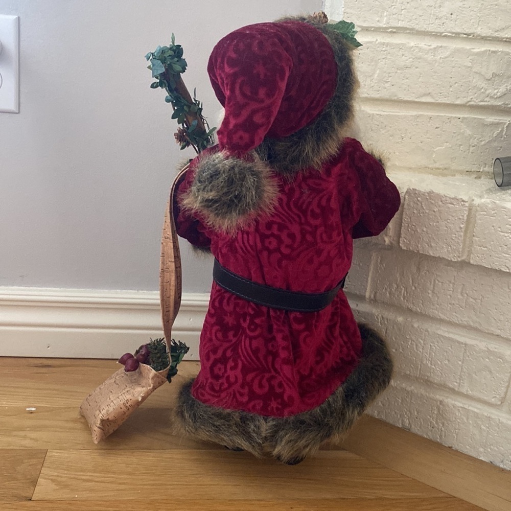 Rustic Santa Clause Figure Doll - Picture 6 of 6
